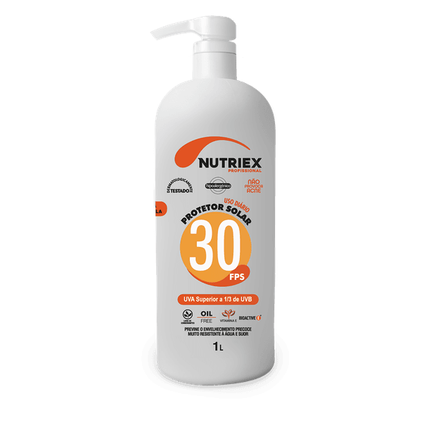 Protetor Solar Fps 30 1/3 Uva 1l Nutriex