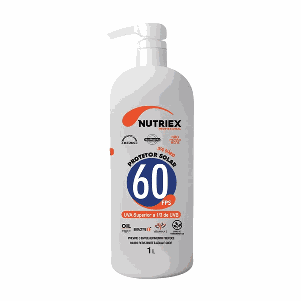 Protetor Solar Fps 60 1/3 Uva 1l Nutriex