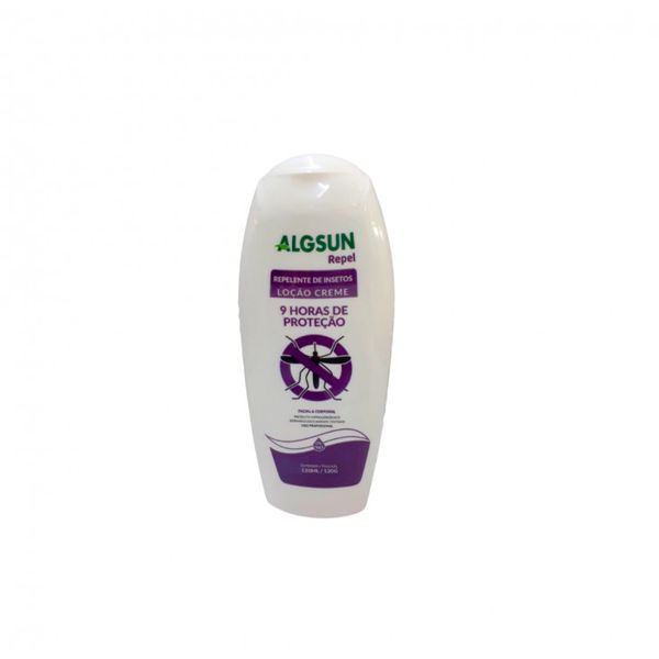 Repelente Creme 120ml 9 Horas Algsun