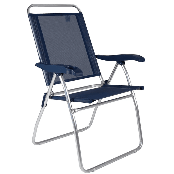 Cadeira Reclinavel Boreal Alm Azul Marinho