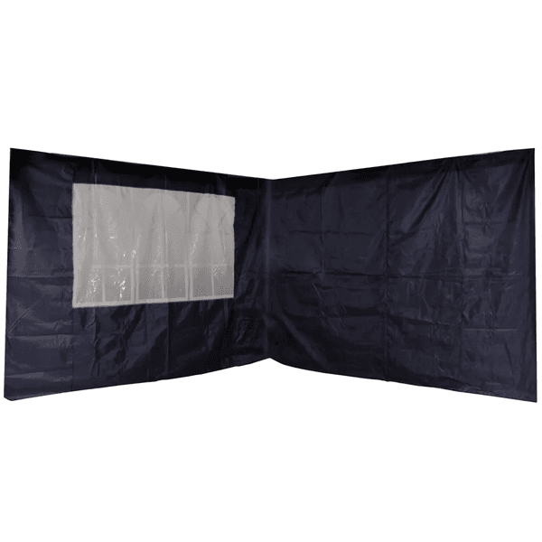 Parede 2 Lados de Gazebo Dob x Flex Azul