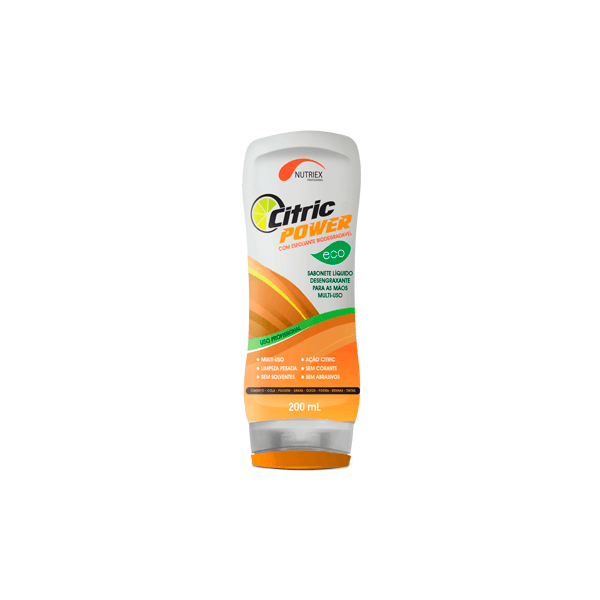Sabonete Liq C/esfol Citric Power 200ml