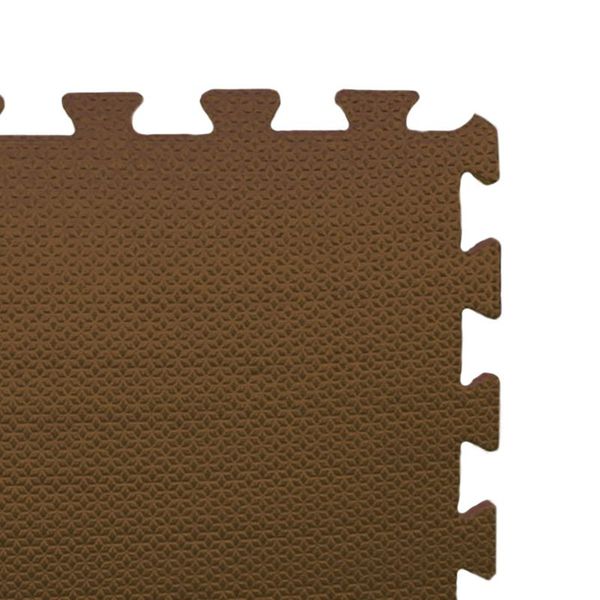 Placa EVA Tatame 100 x 100 x 1cm Marrom