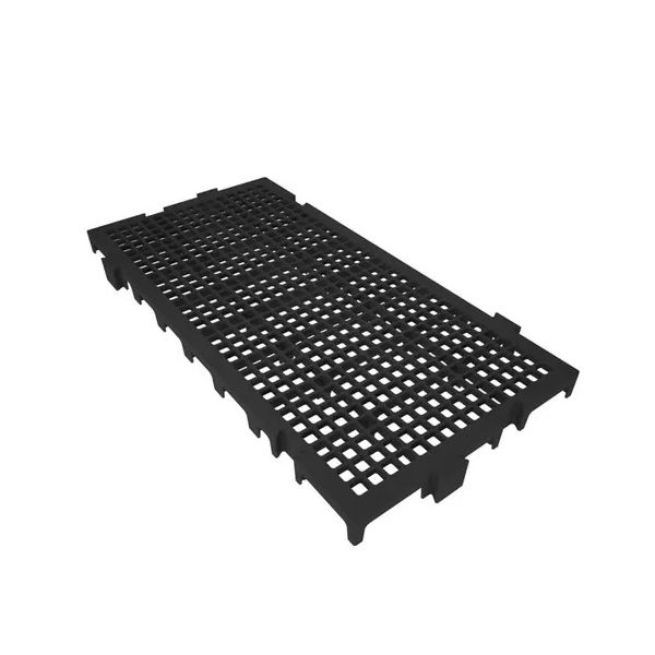 Piso Plástico 25 x 50 Preto