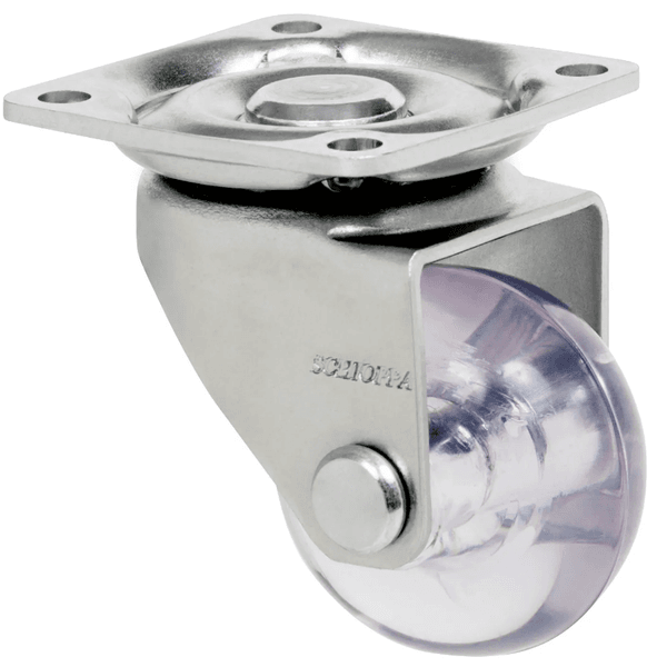Rodizio Giratório GEL Colorgel 35mm para até 30kg Schioppa GLAP 100 GEL 30KG