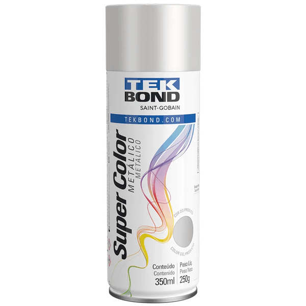 Spray Metalico Prata 350ml/250g