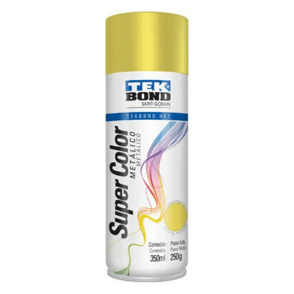 Spray Metalico Ouro 350ml/250g