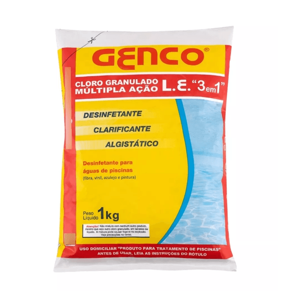 Cloro Multipla Ação Pacote 1kg