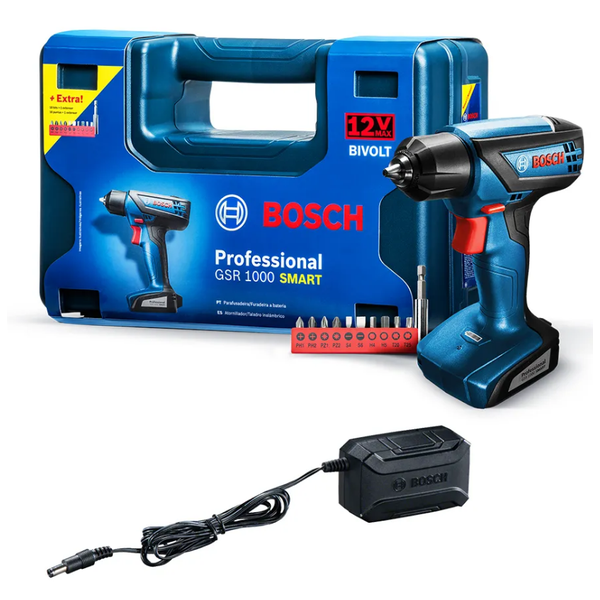 Furad/Paraf Gsr 1000 Smart + 33ac Bateria Mal