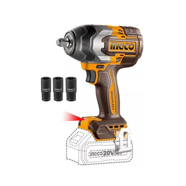 Chave de Impacto 850 Nm 1/2pol a Bateria 20v (nao Acompanha) Ciwli20851