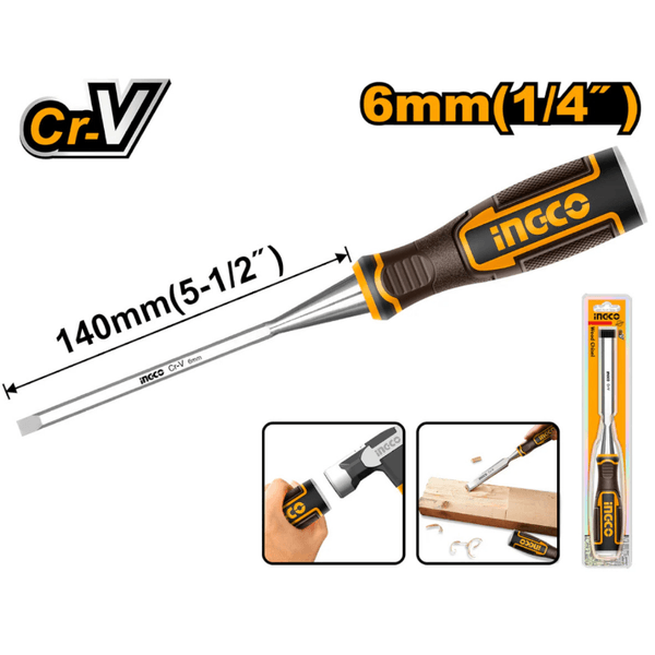 Formao Chanfrado Ingco 1/4 Pol. Em Aco Cr-v.