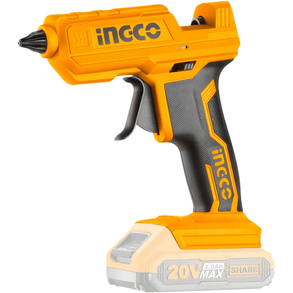 Pistola Aplicadora Cola Quente Ingco a Bateria (nao Acompanha) 20v Linha P20s