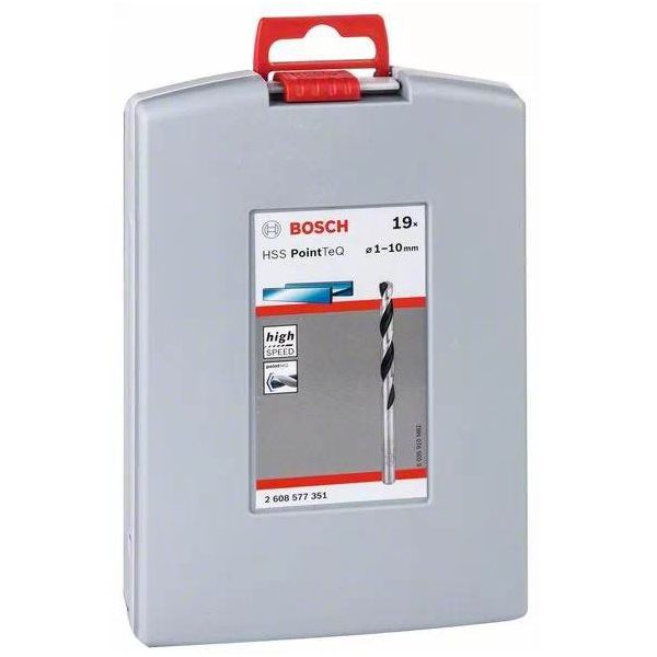 Broca Hss Pointteq 19pcs Probox