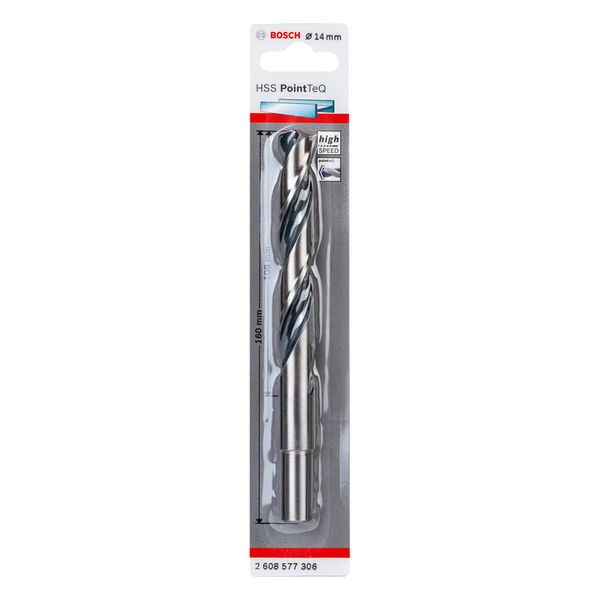 Broca Hss Pointteq 14.0mm Haste Reduzida