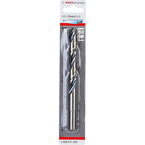 Broca Hss Pointteq 13.5mm Haste Reduzida