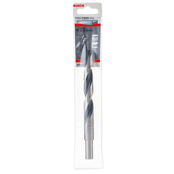 Broca Hss Pointteq 15.0mm Haste Reduzida