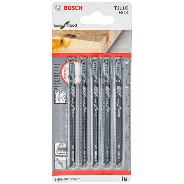 Laminas Serra Tico Tico T111c Basic For Wood