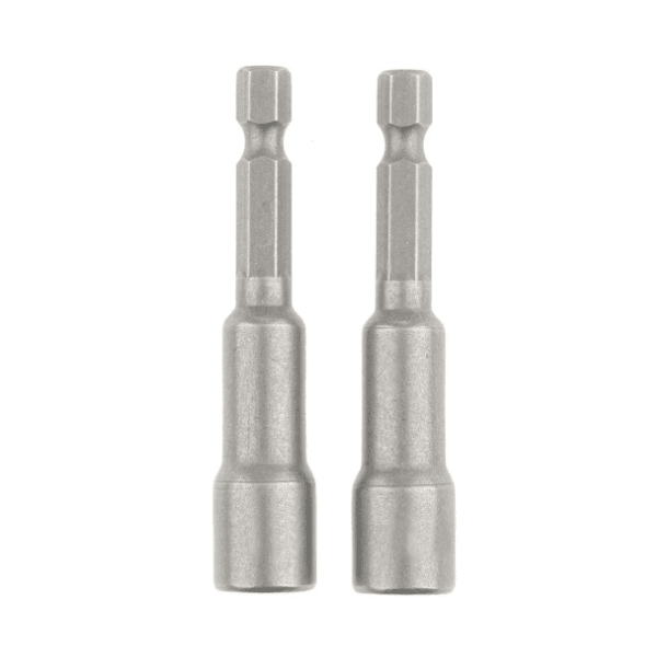 Adaptador para Bits Longo 8mm - 2 Peças