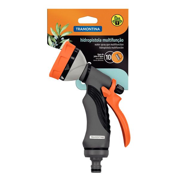 Hidropistola Plastica Multifunção Engate Rapido