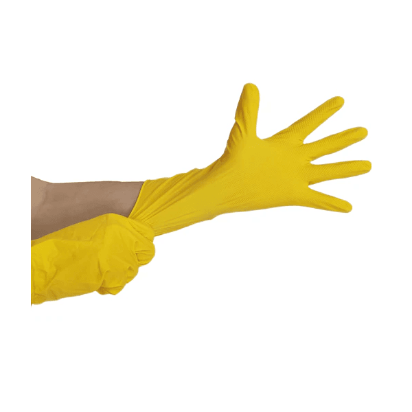 Luva Latex Amarela Tam 7 (P) Ca 38090 / Ca 44541