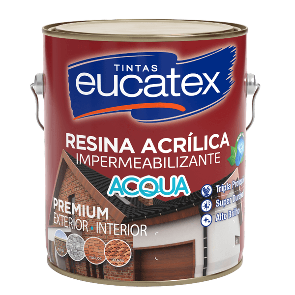 RESINA ACQUA CERÂMICA TELHA 3,6L