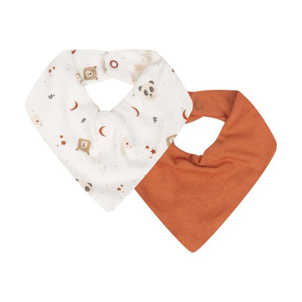 Babador Bandana Minimalista Terracota