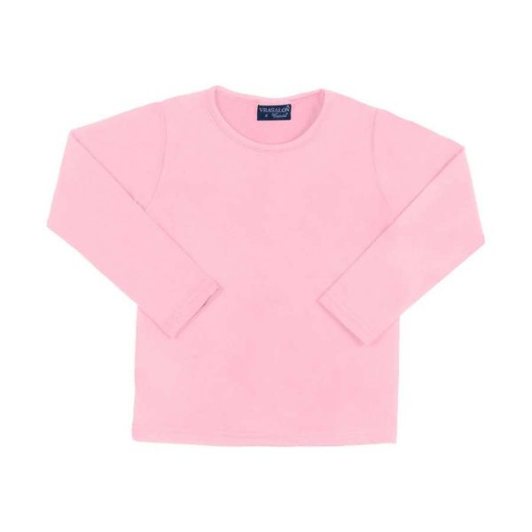 Camiseta Térmica Infantil Manga Longa Rosa