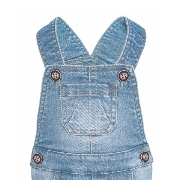 Jardineira Infantil Jeans