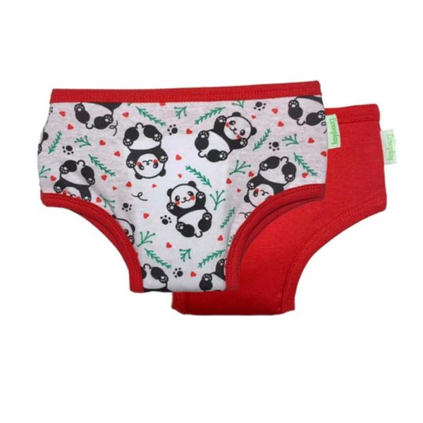 Kit Treinamento Para Desfralde Panda Vermelho