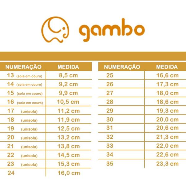 Sandália Infantil Tamanho Do PÃ© De BebÃª De Calçado Bebe Tabela