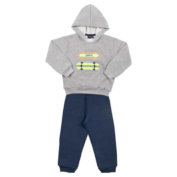 Conjunto Moletom Bebê Masculino Skate