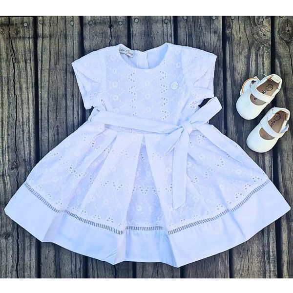 Vestido Batizado Beb em Laise Petit Papillon Beb Crian a