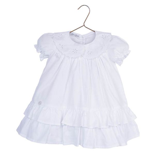 Vestido Camisolinha com Gola Bordada