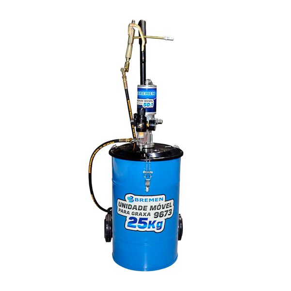 Unidade Movel para Graxa 25kg Rateio 50:1 