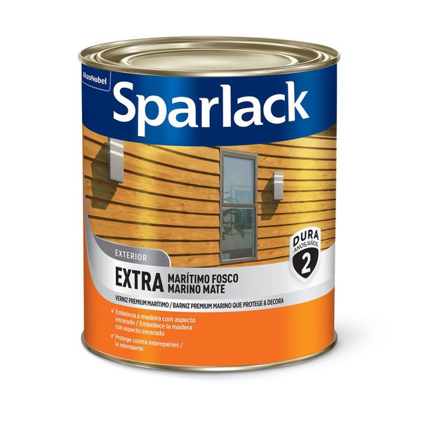 Verniz Extra Marítimo Fosco 900ML Sparlack