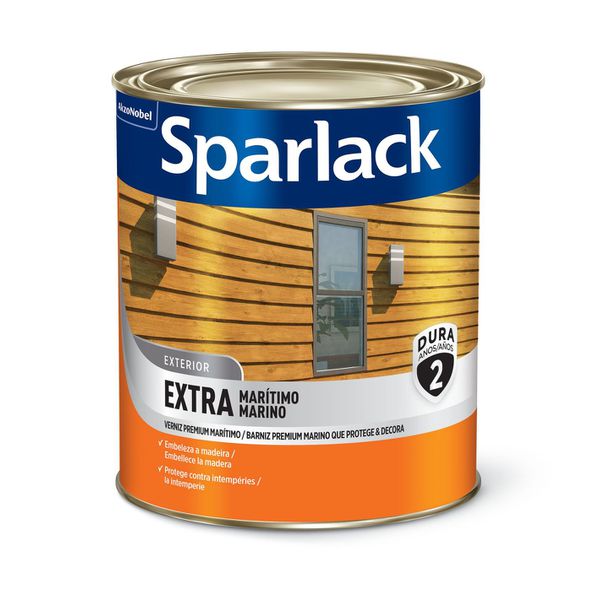 Verniz Extra Marítimo Brilhante 900ML Sparlack
