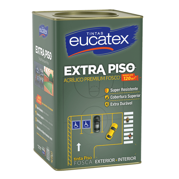 Tinta Acrílica Extra Piso 18L Eucatex
