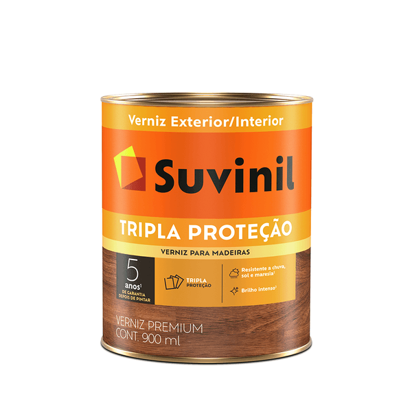 Verniz Madeira Tripla Proteção Natural Brilhante 900ML Suvinil