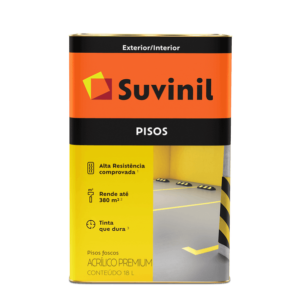 Tinta Acrílica Pisos Fosco 18L Suvinil