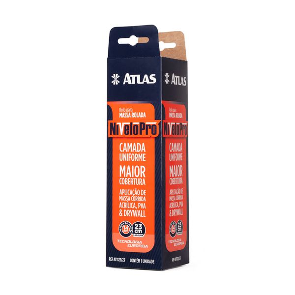 Rolo Para Massa Nivelopro 23CM AT1122/23 Atlas