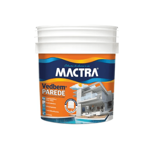 Impermeabilizante P/parede Vedbem 18kg Mactra 