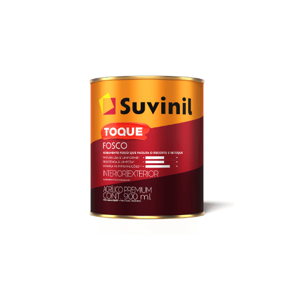 Tinta Acrílica Toque Fosco 0,9L Suvinil