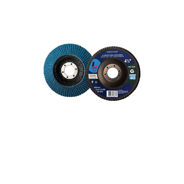 Disco Flap 4.1/2 40 Zirconia 4026 Lotus 