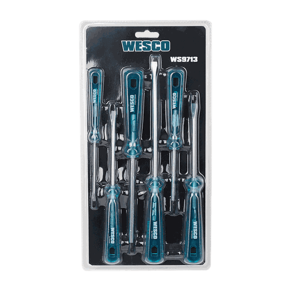 Jogo Chave de Fenda/Phillips 6 Peças WS9713 Wesco