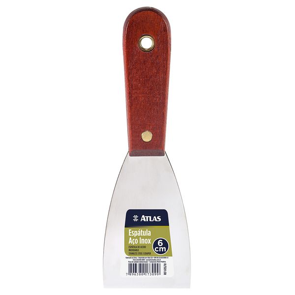 Espátula de Aço Inox 6,3CM 6155/10 ATLAS