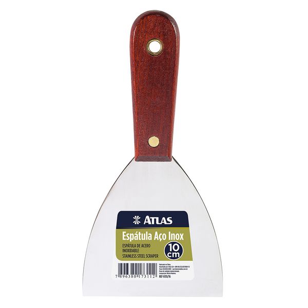 Espátula de Aço Inox 10CM 6155/16 ATLAS