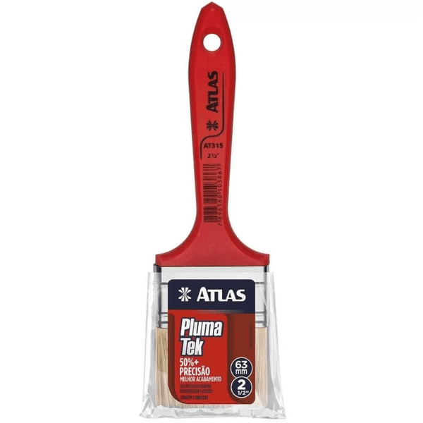 Trincha Para Pintura Cerdas Sintéticas Plumatek 315 2.1/2