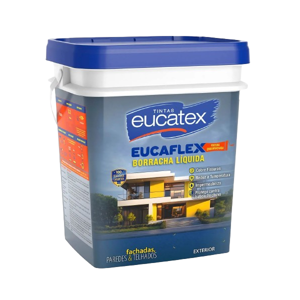 Tinta Borracha Liquida 20kg Eucaflex
