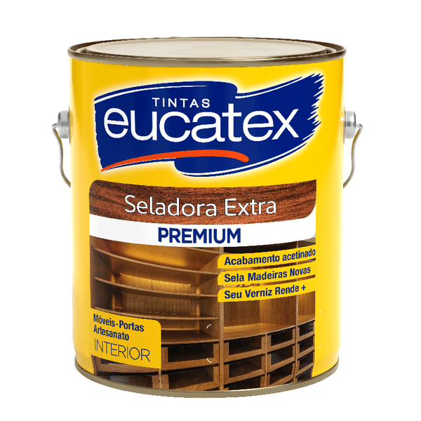 Seladora Extra Para Madeira Acetinado 3,6L Eucatex