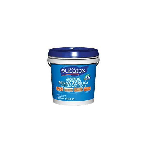 Resina Acrílica Base Água 3,6L (Balde) Eucatex